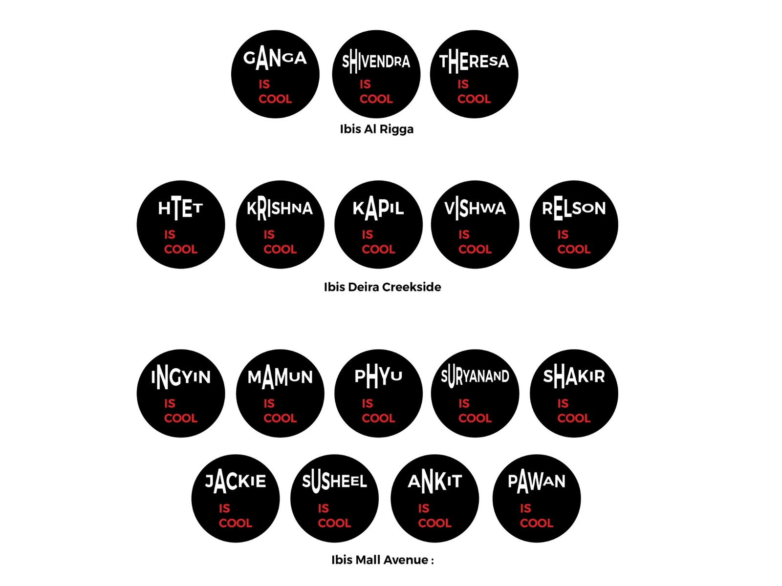 Name Badges & Branded Identification — project visual 1